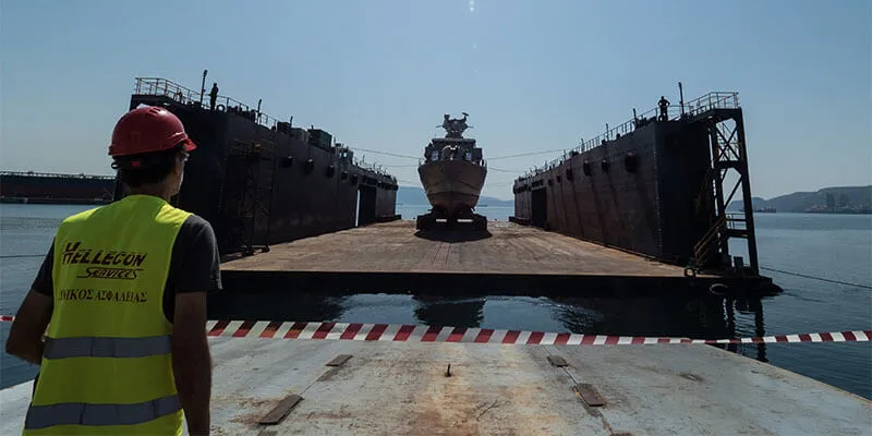 Η Hellecon Services στην Καθέλκυση της νέας Πυραυλάκατου του ΠΝ