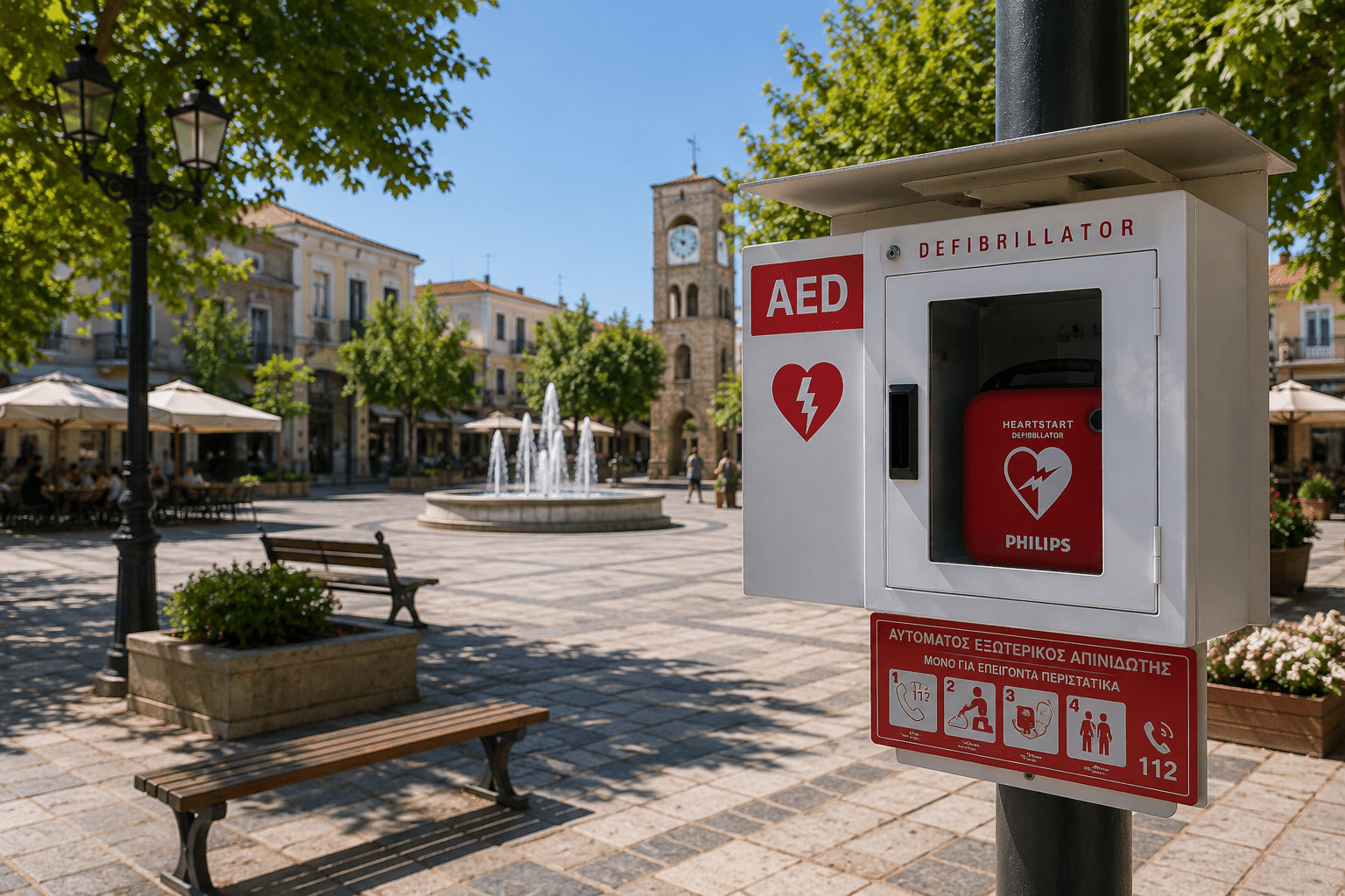 Απινιδωτές για Δήμους και δημόσιους χώρους